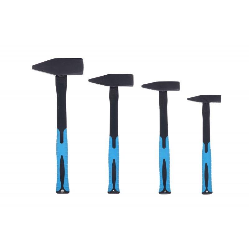 Набір молотків Kraft&Dele KD231 з ручкою із скловолокна 4 шт.