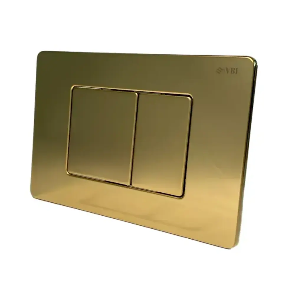 Кнопка для інсталяції VBI Elba XS прямокутна Золотий (VBI-030109)
