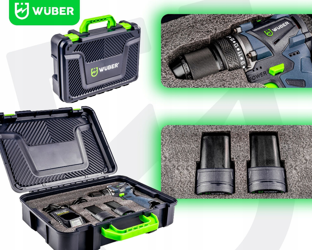 Гайковерт акумуляторний ударний Wuber 50Нм (2689502477) - фото 6