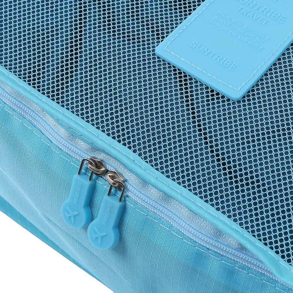 Комплект дорожных органайзеров Travel 6 шт. Голубой - фото 3