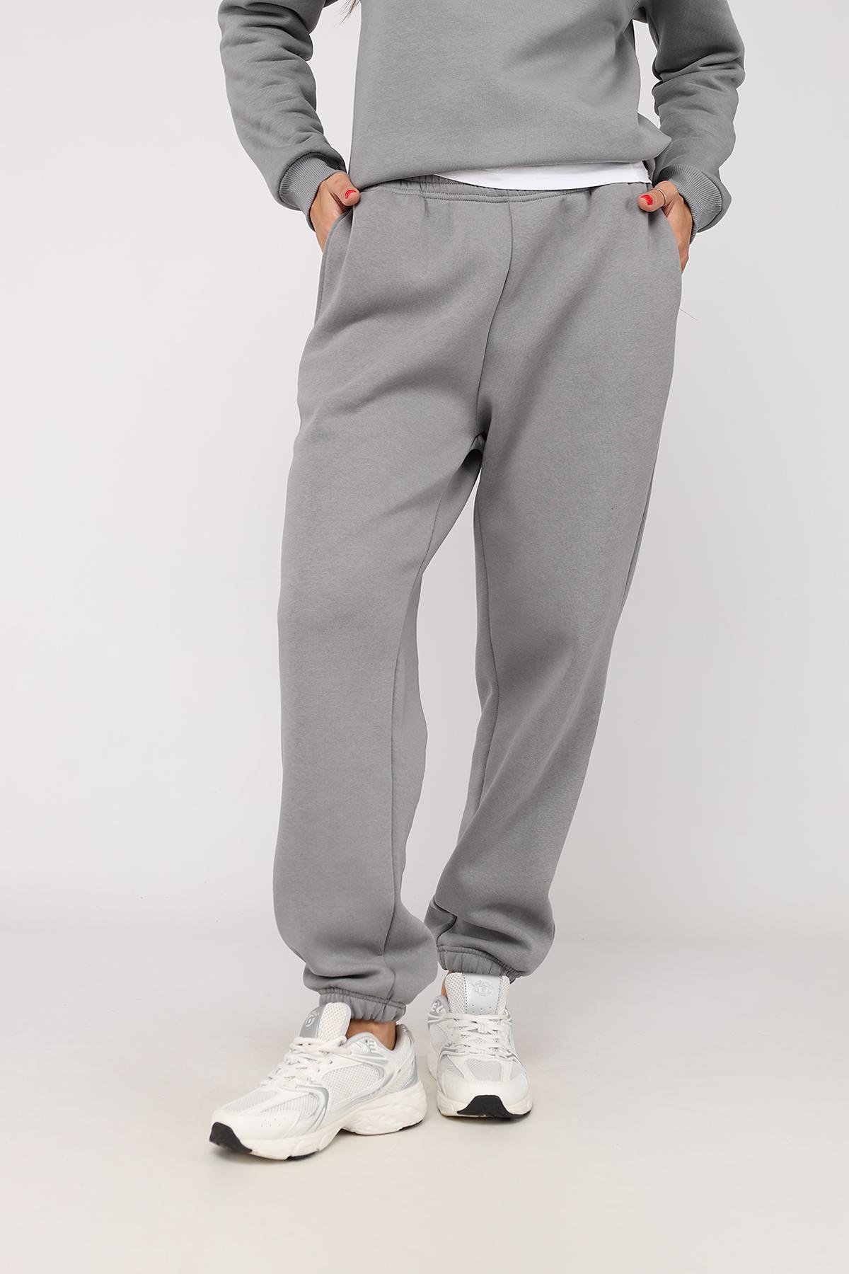 Брюки спортивные женские ЦБ-00283121 р. 52 Серый (SKT001082090) Брюки спортивные женские ЦБ-00283121 р. 52 Серый (SKT001082090)