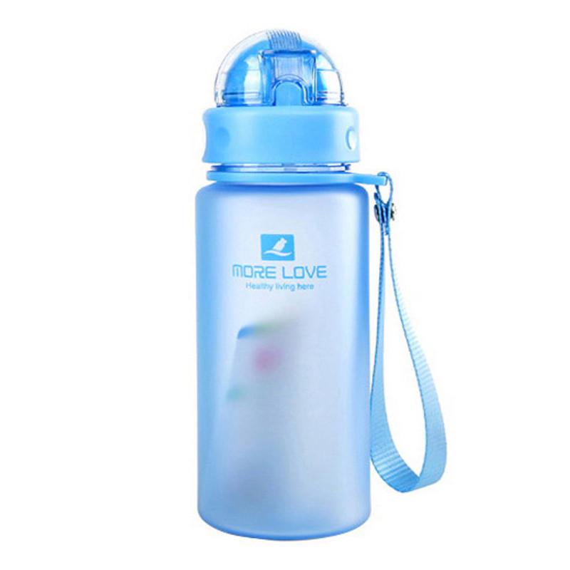 Бутылка для воды спортивная Casno More Love Waterbottle MX-5028 400 мл Голубой (22761-01)