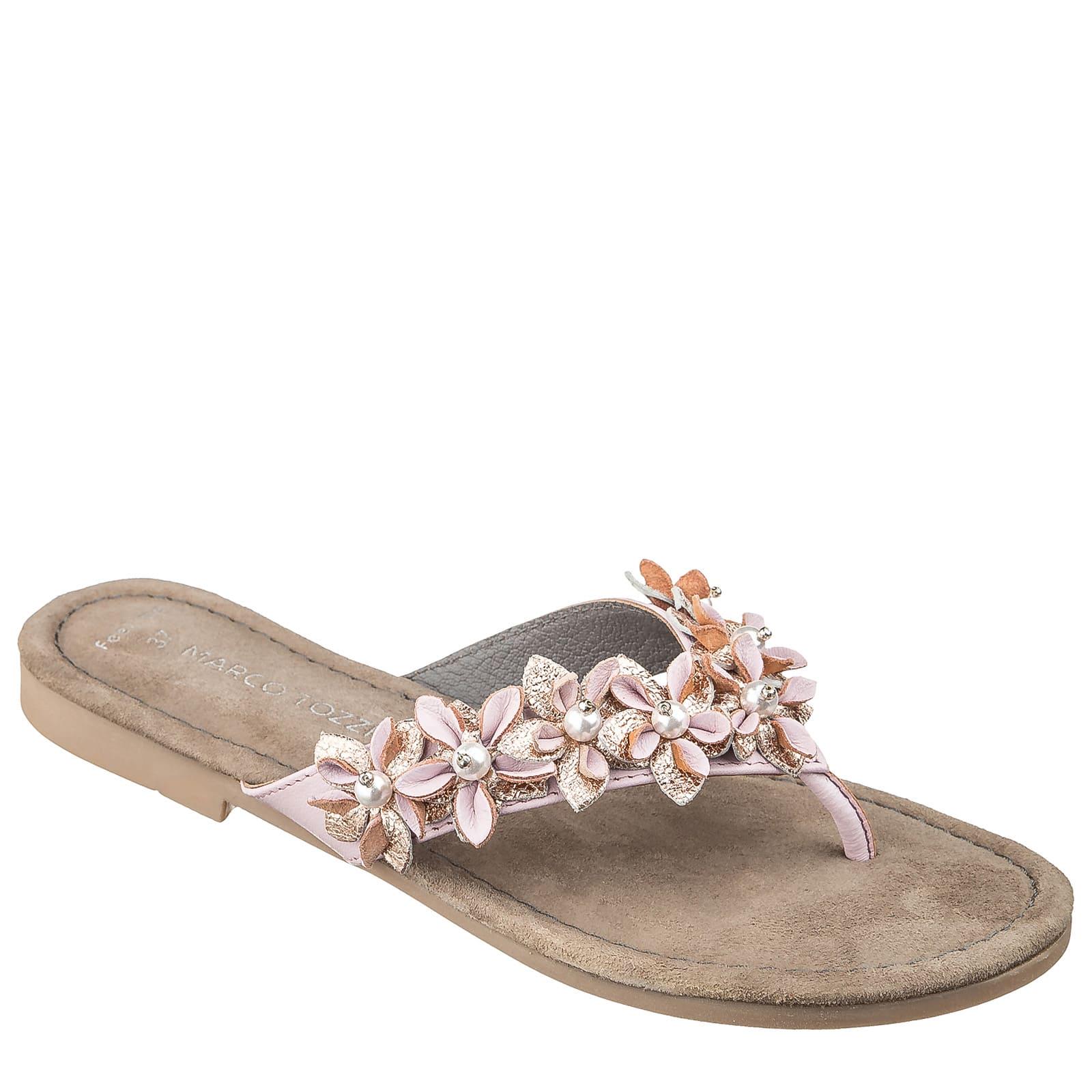 Вьетнамки женские Marco Tozzi р. 36 Бежевый (91908047)