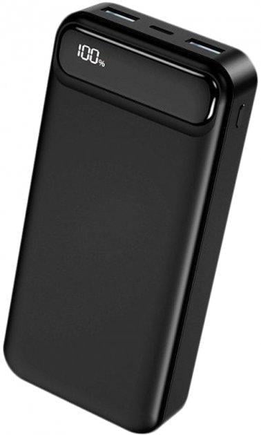Портативний зарядний пристрій Xo PR136 20000 mAh Black Портативний зарядний пристрій Xo PR136 20000 mAh Black