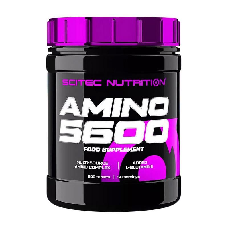 Комплекс амінокислот із сироваткового білка Scitec Nutrition Amino 5600 200 табл.
