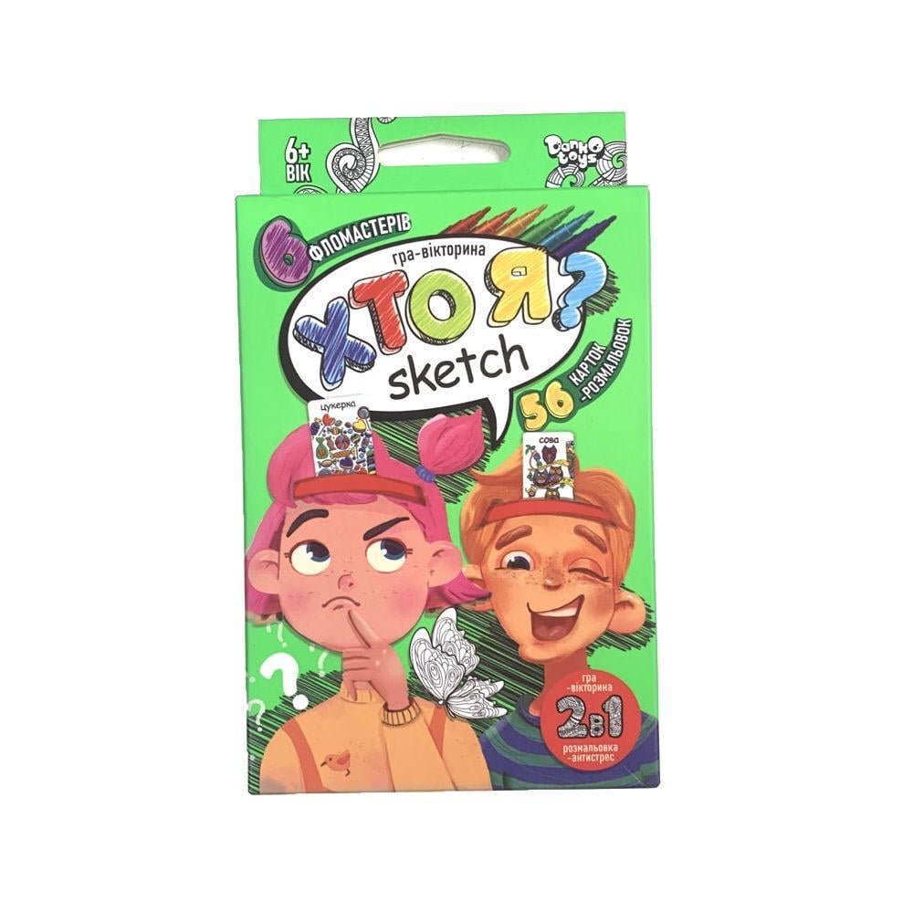 Настільна гра Danko Toys Хто Я? Sketch міні (HIM-06-01U)