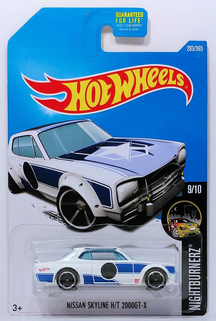 Игрушечная машинка Hot Wheels Nissan Skyline H-T 2000GT-X 2017 Nightburnerz №283 (DTY83)