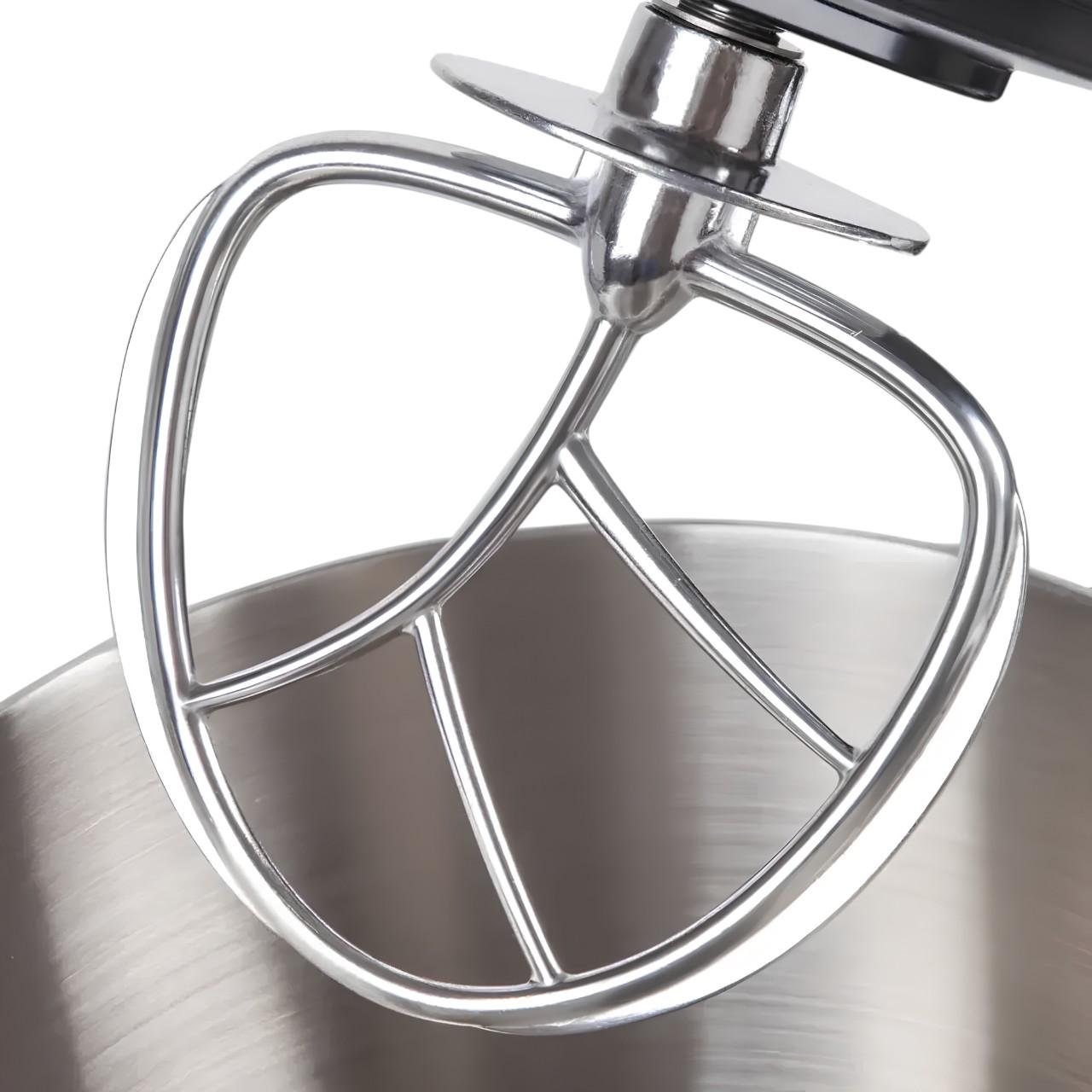 Тістоміс для кухні Zepline стаціонарний на 6 скоростей с 3 насадками 3500 Вт 7 л Червоний (ZP-137 ) - фото 7