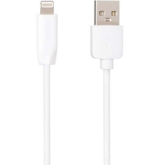 Кабель Gelius One Cable USB to Lightning GP-UC117 12W 1 м White