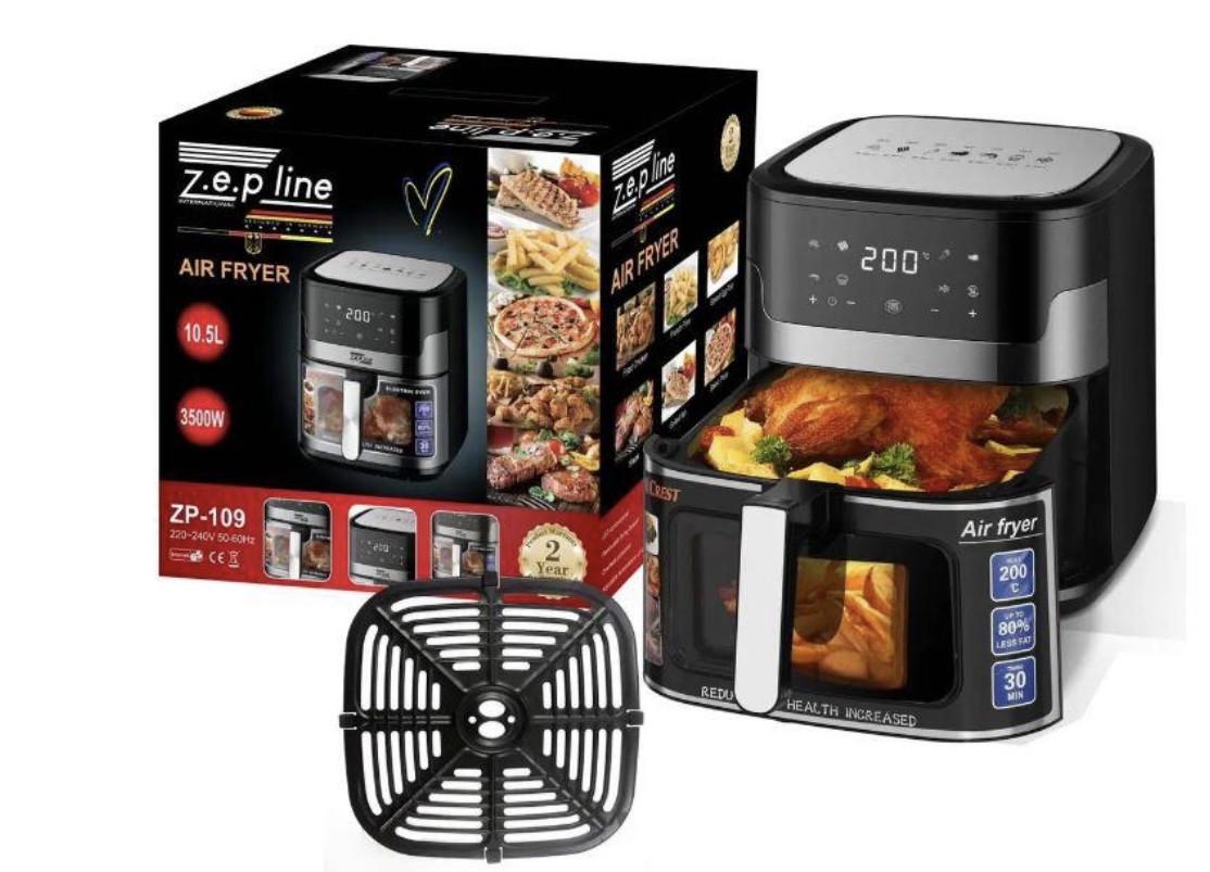 Фритюрница многофункциональная Zepline ZP-109 на 10,5 л 3500 Вт Фритюрница многофункциональная Zepline ZP-109 на 10,5 л 3500 Вт