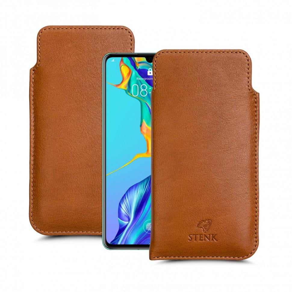 Футляр Stenk Elegance для Huawei P30 Camel (63051)