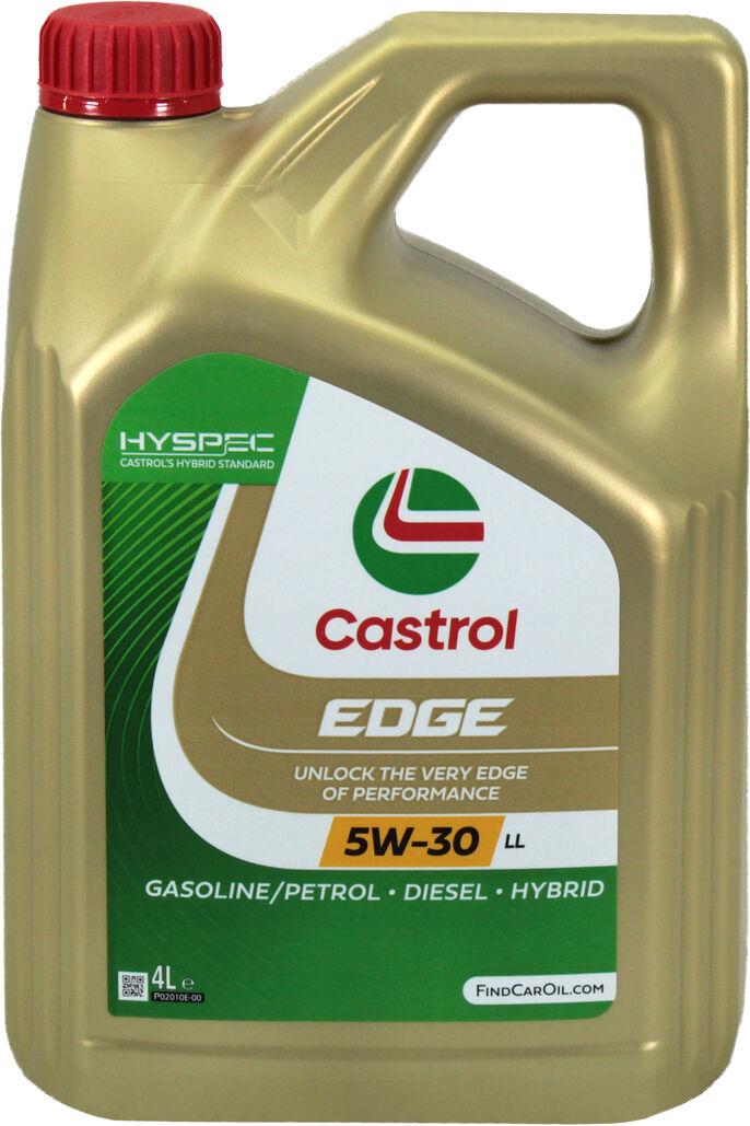 Моторное масло Castrol Edge Titanium Fst Ll 15668e бензин/дизель 5W-30 4 л (1403860) - фото 1