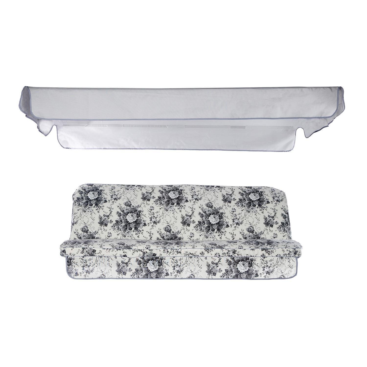 Комплект к качели Ost-Fran SANTA-FE ткань Андреа букет пион/2649 170x110x7 см (3579)