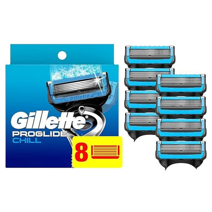 Змінні касети для гоління Gillette ProGlide Chill для чоловіків 8 шт.