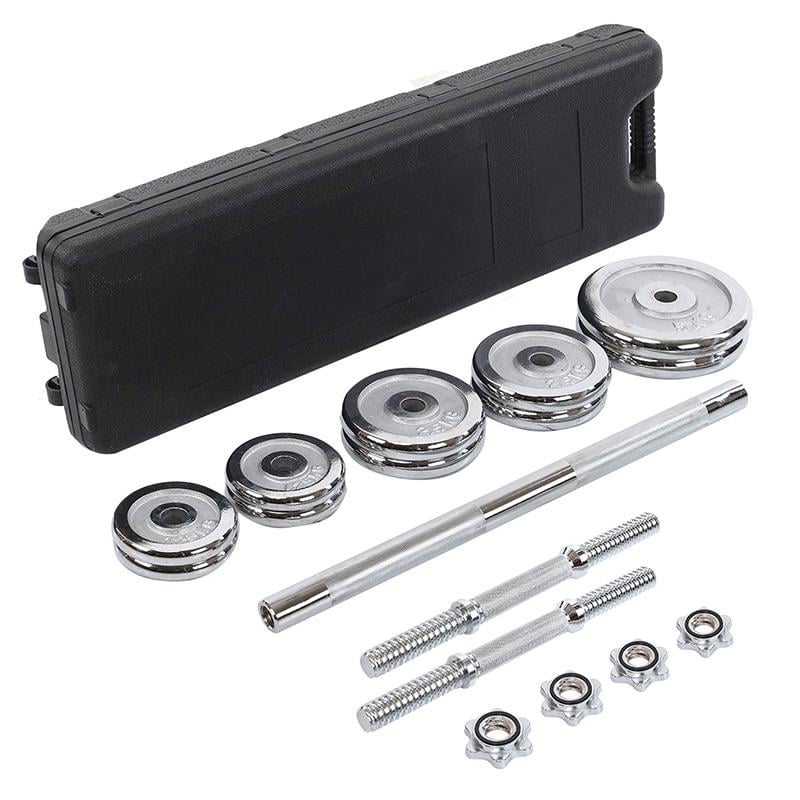 Набір гантелі розбірні в кейсі TA-9639 15 кг Срібний (56363256) - фото 2 Набір гантелі розбірні в кейсі TA-9639 15 кг Срібний (56363256) - фото 2