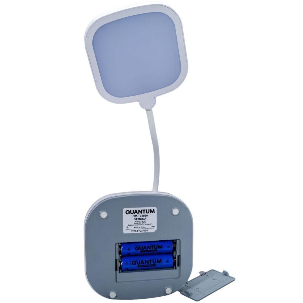 Настольная лампа сенсорная Quantum QM-TL1061 VERONA LED из Power Bank (27813955) - фото 8 Настольная лампа сенсорная Quantum QM-TL1061 VERONA LED из Power Bank (27813955) - фото 8