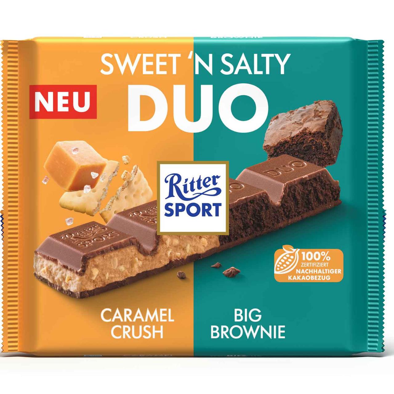 Шоколад Ritter Sport Sweet'n Salty Duo 218 г (2132991626) Шоколад Ritter Sport Sweet'n Salty Duo 218 г (2132991626)