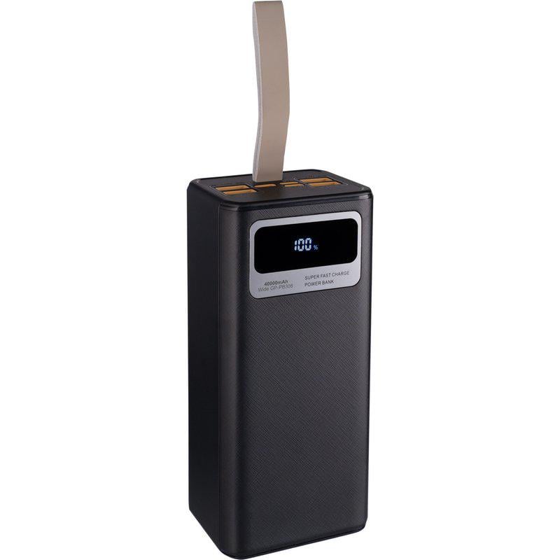 Повербанк Gelius Wide GP-PB308 40000 mAh QC+PD 22,5W Led Black (99213)