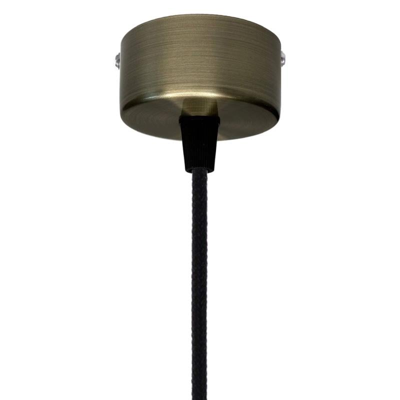 Розетка стельова з П-подібним кріпленням ⌀58х30 мм Бронзовий