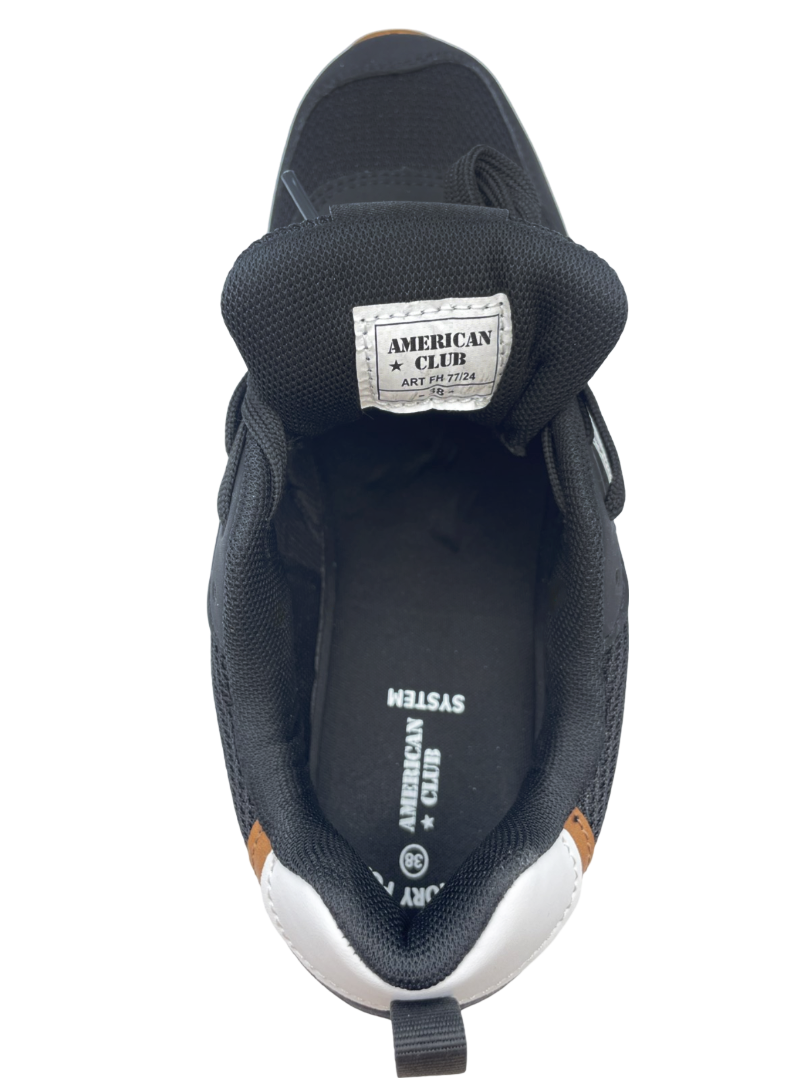Кросівки для хлопчиків American Club FH77244/37 р. 37 Чорний - фото 5 Кросівки для хлопчиків American Club FH77244/37 р. 37 Чорний - фото 5