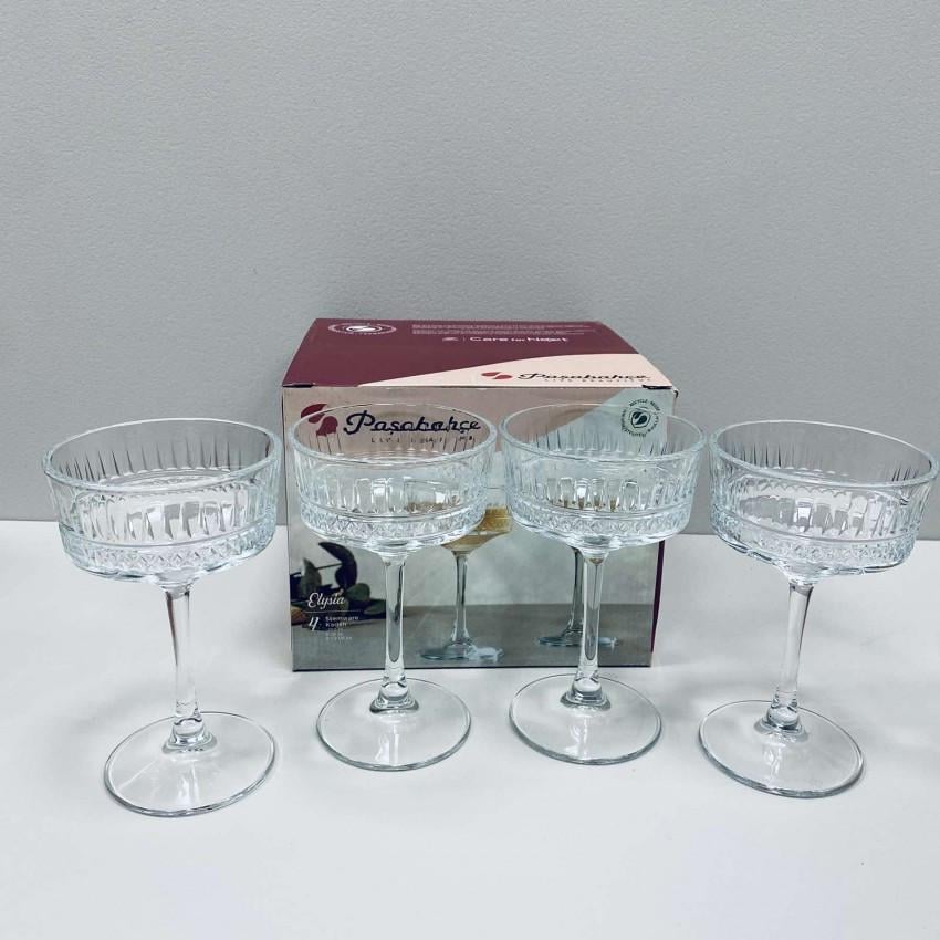 Набір келихів для шампанського Pasabahce Elysia 440436 260 мл 4 шт. (2468358251)