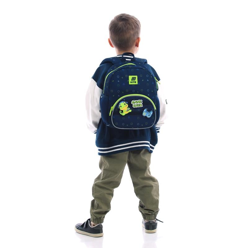 Рюкзак дитячий KITE Kids Dino Gamer (K25-2727XS-5) - фото 14 Рюкзак дитячий KITE Kids Dino Gamer (K25-2727XS-5) - фото 14