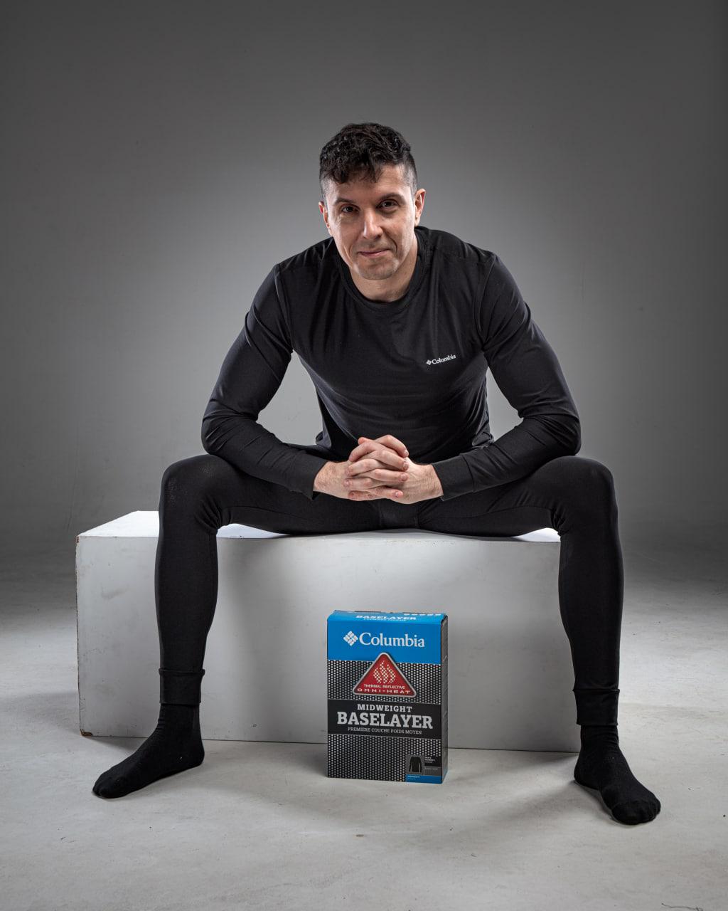 Термобілизна чоловіча Columbia Omni 7823 S Чорний (8815879) - фото 8