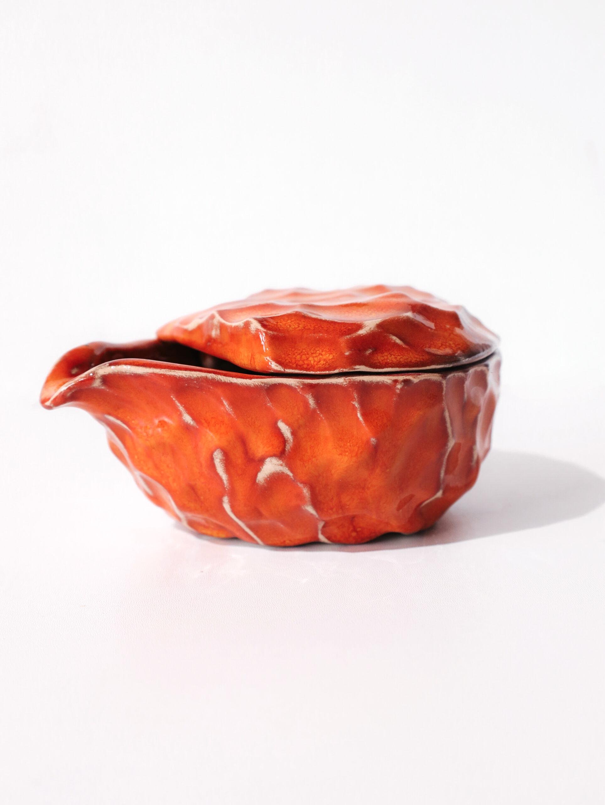 Набір для чайної церемонії Лавовий гайвань/чахай/чаху/піала ручної роботи 3 шт. (TS-01) - фото 2 Набір для чайної церемонії Лавовий гайвань/чахай/чаху/піала ручної роботи 3 шт. (TS-01) - фото 2