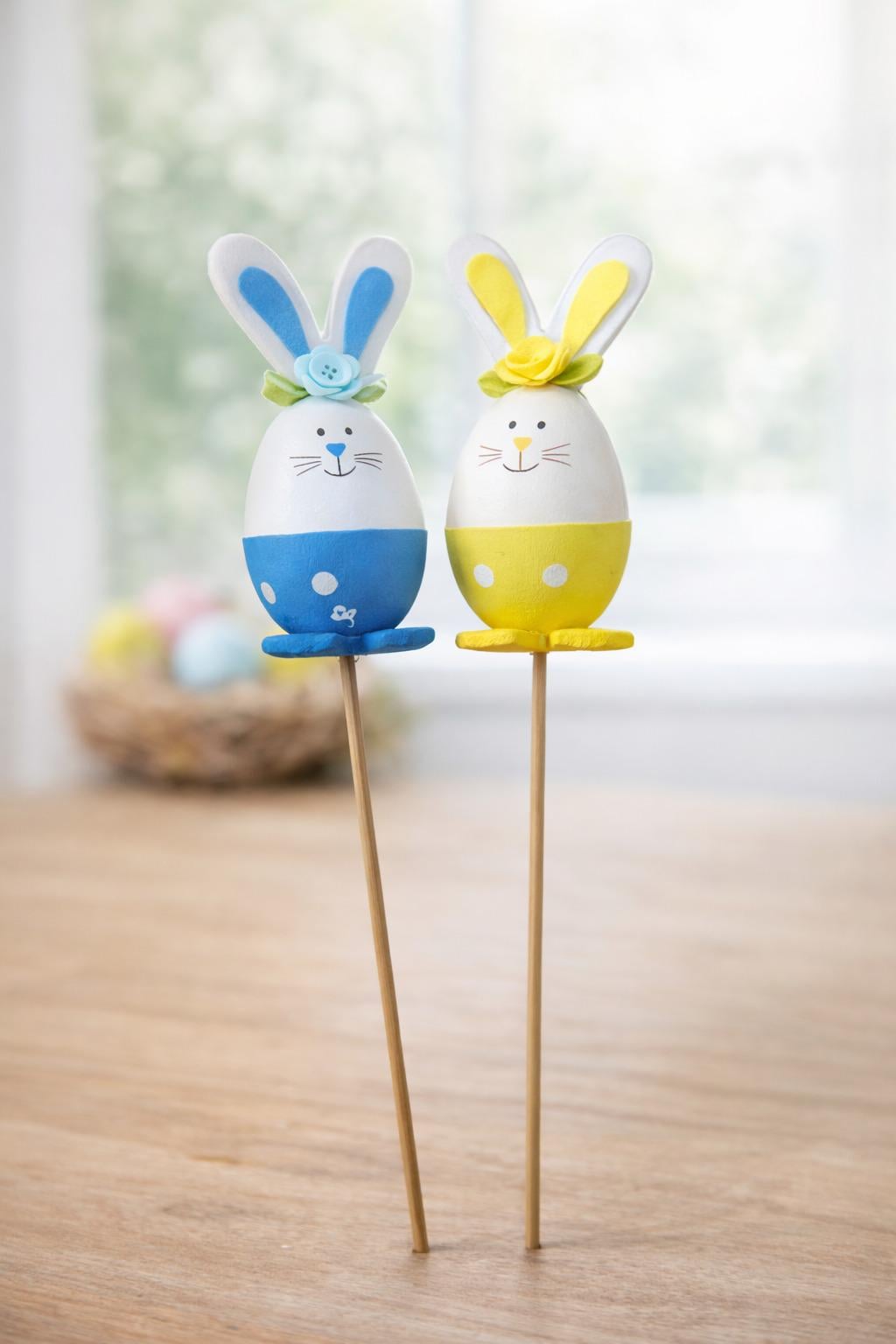Пасхальный декор Easter Bunny 2 шт. 29х4 см (R40466) Пасхальный декор Easter Bunny 2 шт. 29х4 см (R40466)
