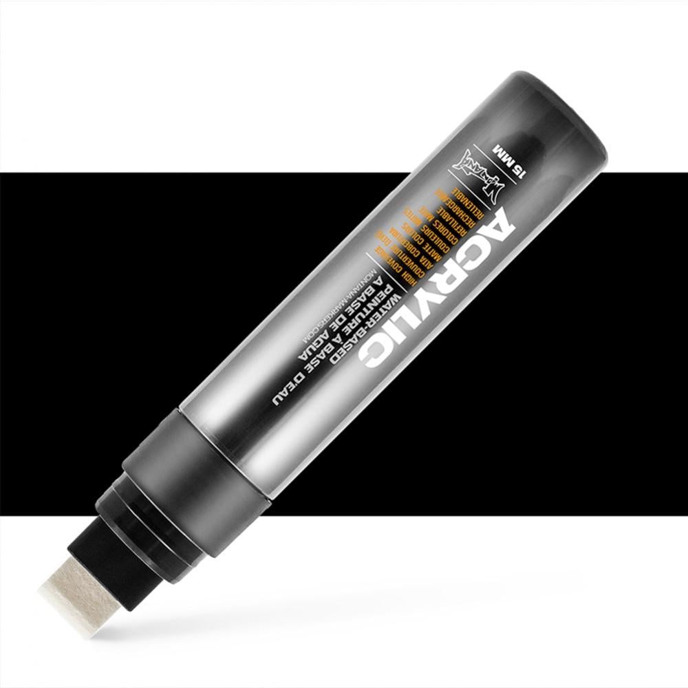 Акриловий маркер Montana 15 мм SH Чорний (323409) - фото 3 Акриловий маркер Montana 15 мм SH Чорний (323409) - фото 3