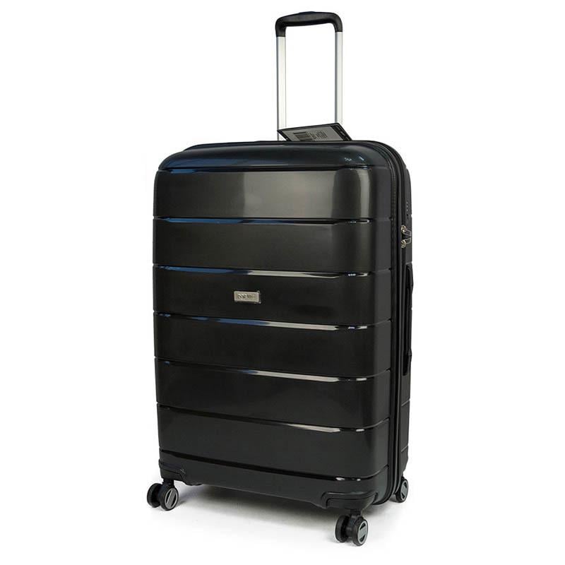 Чемодан на 4 колесах Travelite Paklite Mailand Deluxe L 102 л Black (TL074249-01)