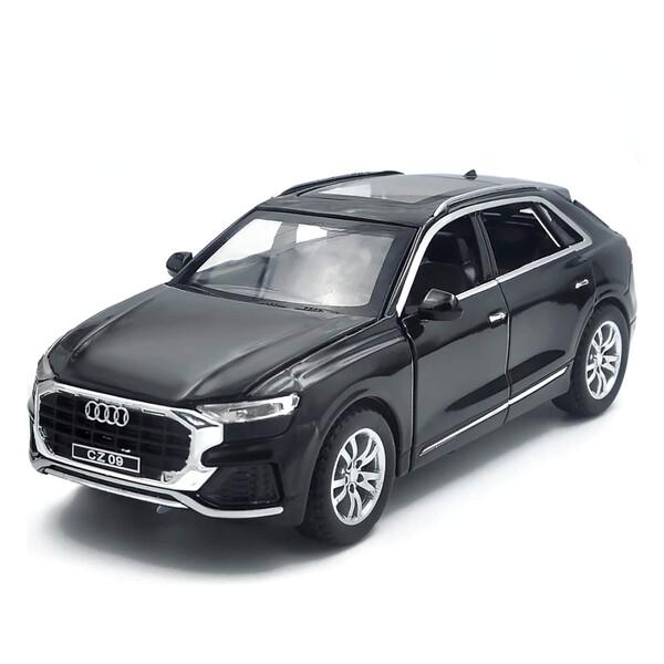 Машинка Audi Q8 іграшка моделька металева 1:24 Чорний (59416)