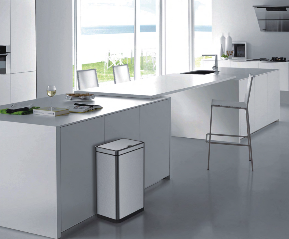 Відро для сміття сенсорне Koer TC-020212-02 прямокутне 12 л Нержавіюча сталь (KR5584) - фото 10 Відро для сміття сенсорне Koer TC-020212-02 прямокутне 12 л Нержавіюча сталь (KR5584) - фото 10