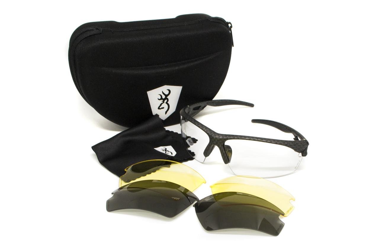 Окуляри зі змінними лінзами Browning Black Label Tactical Landing Zone (69962246771609)