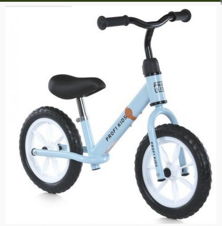 Беговел PROFI KIDS MBB 1019-1 со стальной рамой Голубой