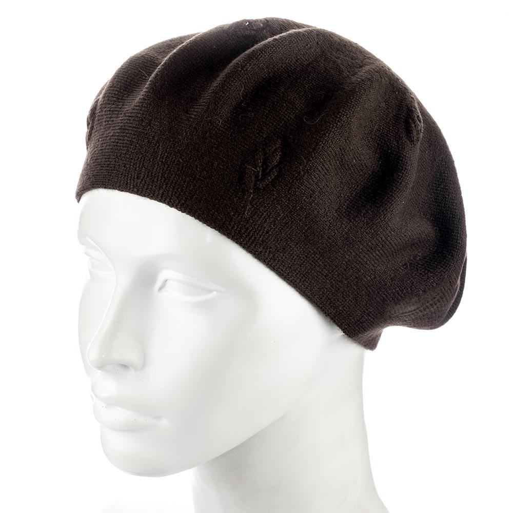 Берет шерстяной Zolly ZH236 двойной Шоколад