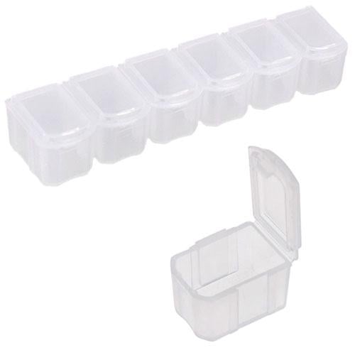 Набор микроорганайзеров Vitol составных 7 шт. 35х25х25 мм (66081)