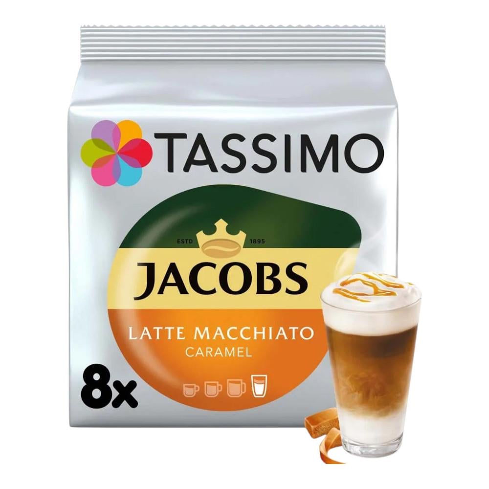 Кофе в капсулах Jacobs Tassimo Latte Macchiato Caramel 8 шт.