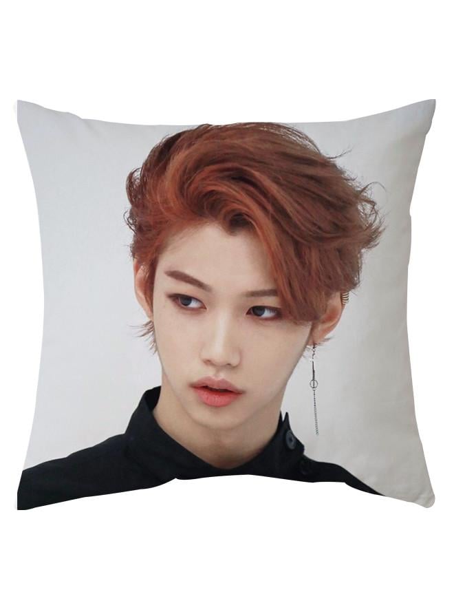 Подушка Феликс Stray Kids Стрей кидс двухсторонняя 40х40 см (p0072)