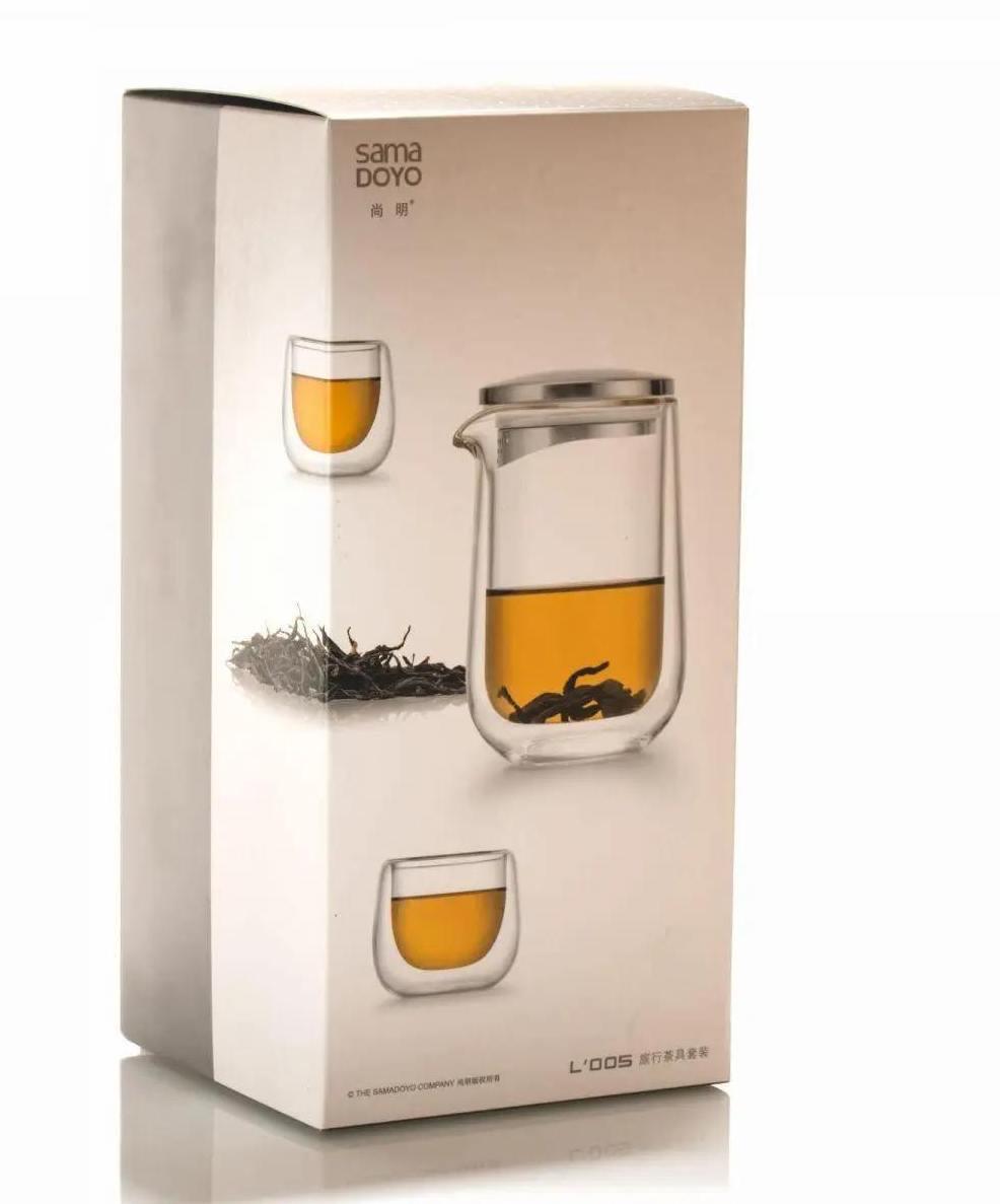 Набор чайной посуды Samadoyo заварник и пиалы 260 мл 2х40 мл (L-005S) - фото 3