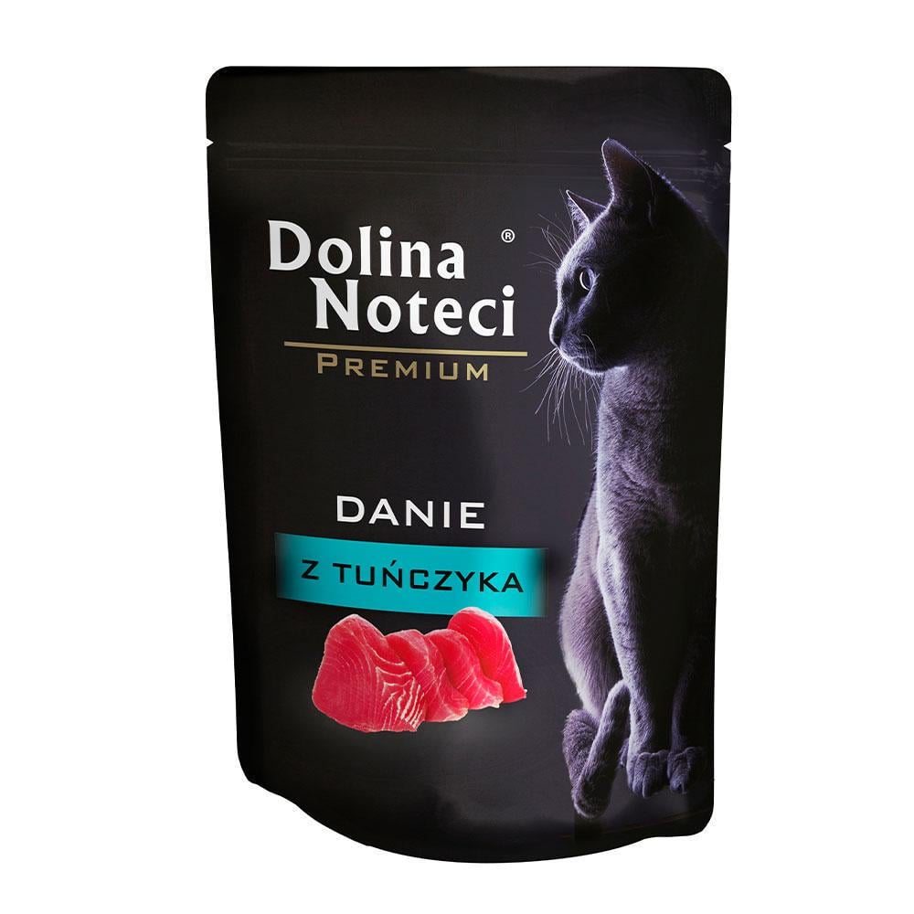 Корм влажный Dolina Noteci Premium Danie тунец 85 г х 10 шт.