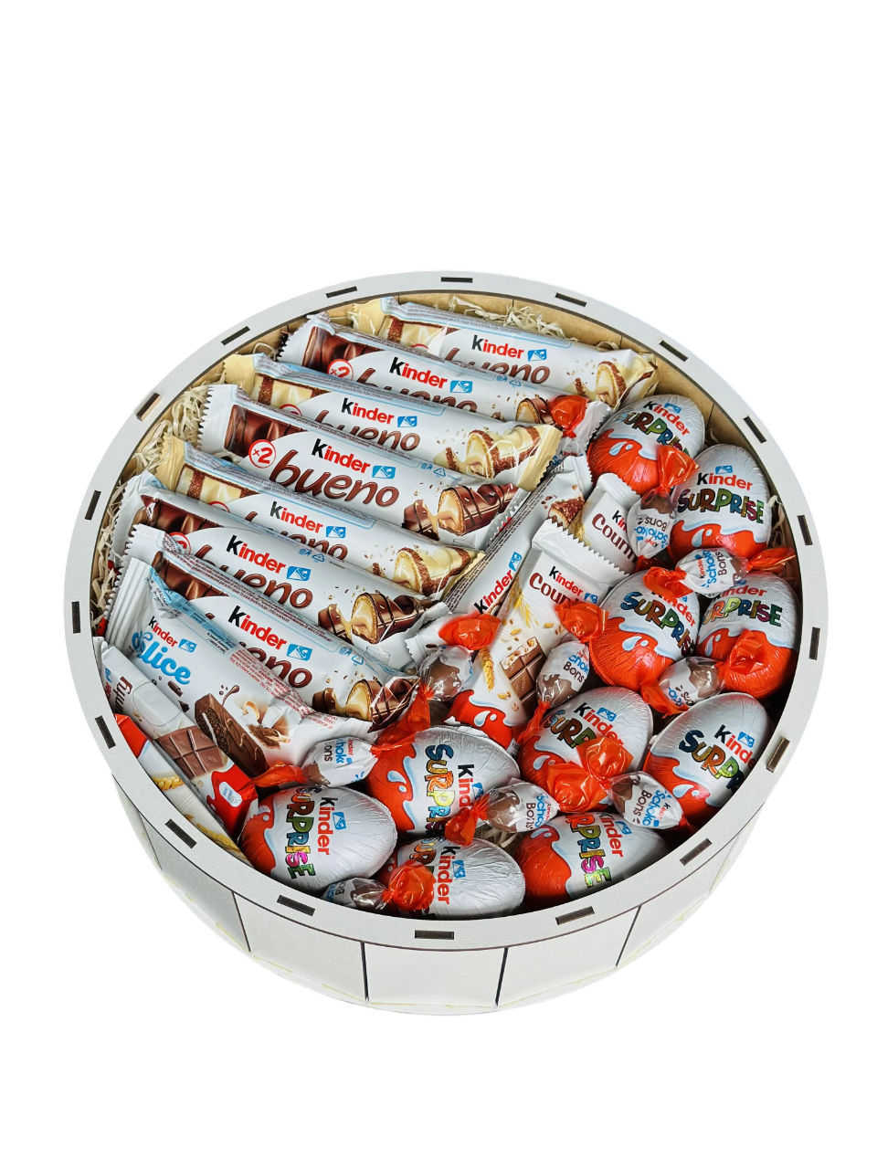 Подарочный бокс подарочный Ohmybuket деревянный 33 см (OMB-33)