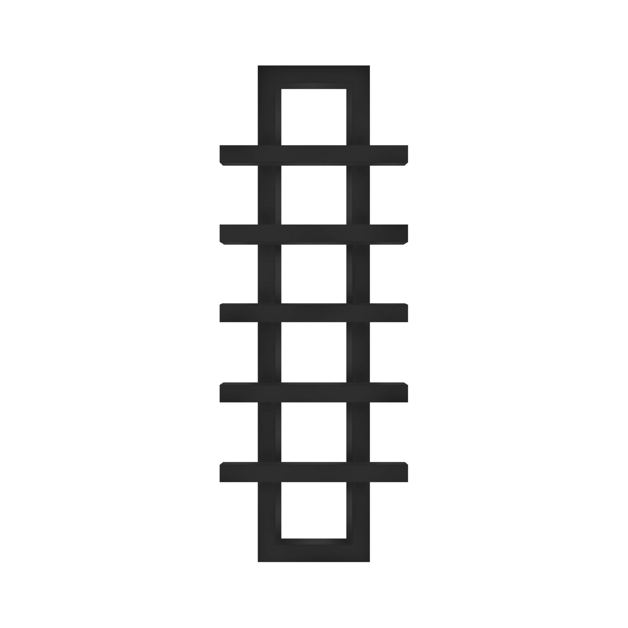 Рушникосушарка водяна GenesisAqua Teon з нержавіючої сталі 1400x500 мм Чорний (111001)