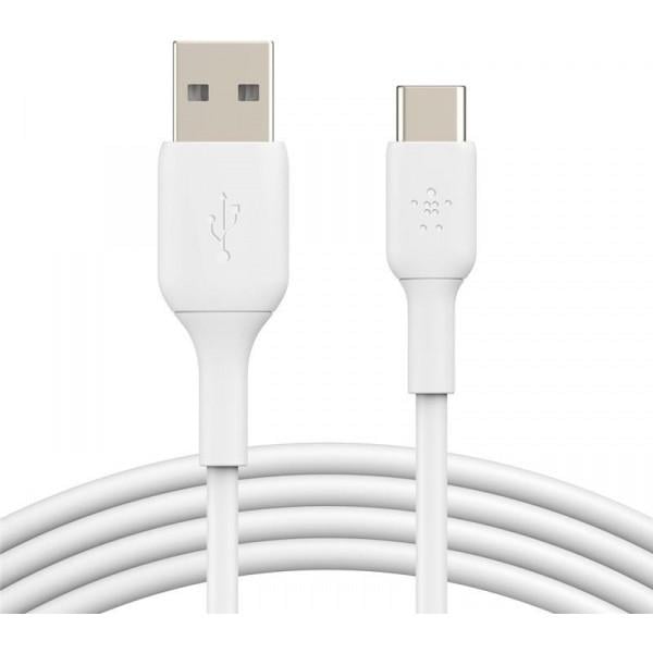 Кабель Belkin USB-A to USB-C 2м White (CAB001BT2MWH)