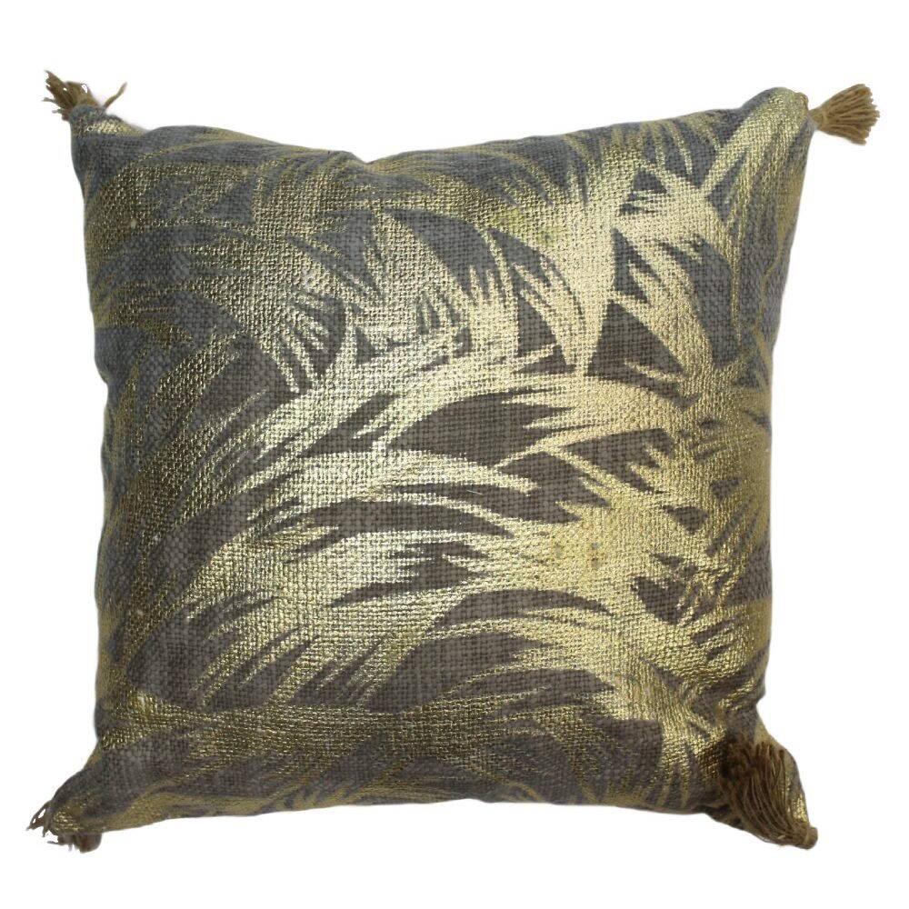 Подушка декоративна Maestro 40x40 см Сірий/Золотистий (000097113)