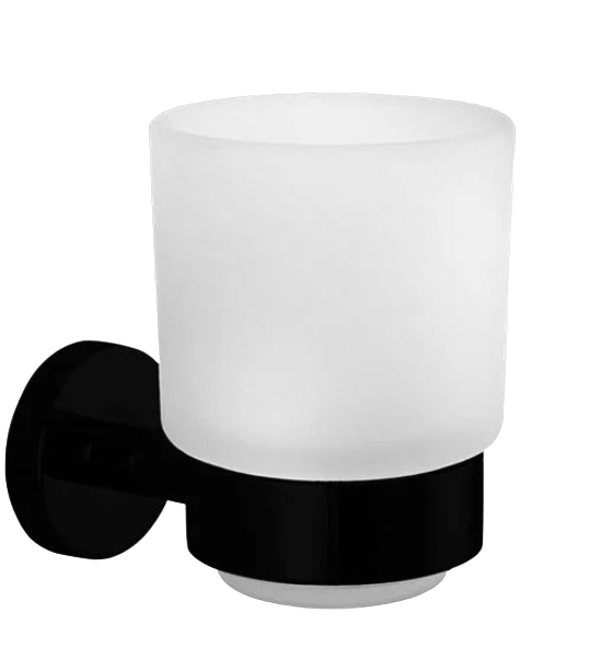 Стакан для зубных щеток Decor Walther BA WMG BASIC Black matt (0530960)