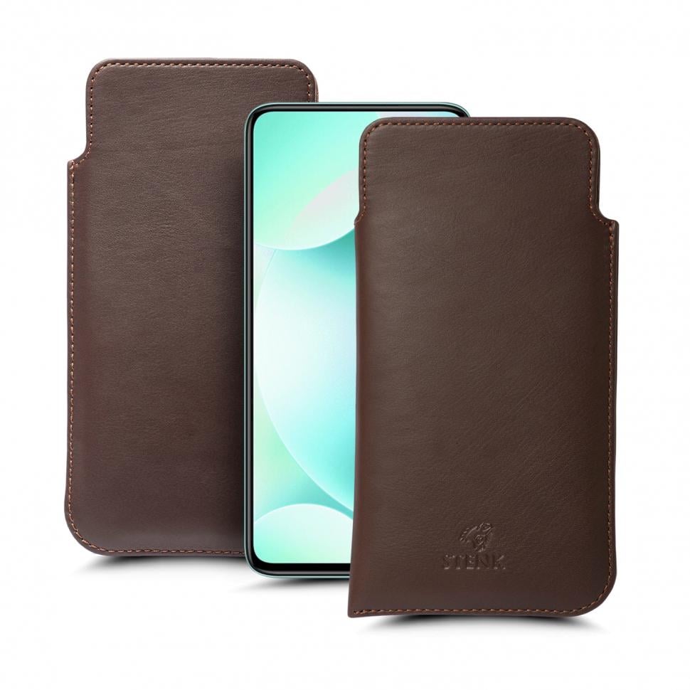 Футляр Stenk Elegance для Xiaomi Redmi K30 5G Коричневий (67451) Футляр Stenk Elegance для Xiaomi Redmi K30 5G Коричневий (67451)