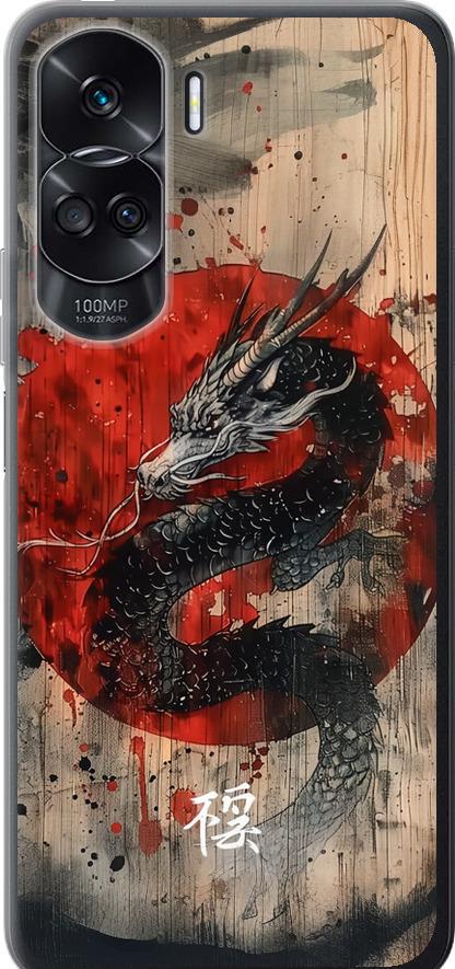 Чехол на Huawei Honor 90 Lite Восточный дух (6100u-3131-42517) Чехол на Huawei Honor 90 Lite Восточный дух (6100u-3131-42517)