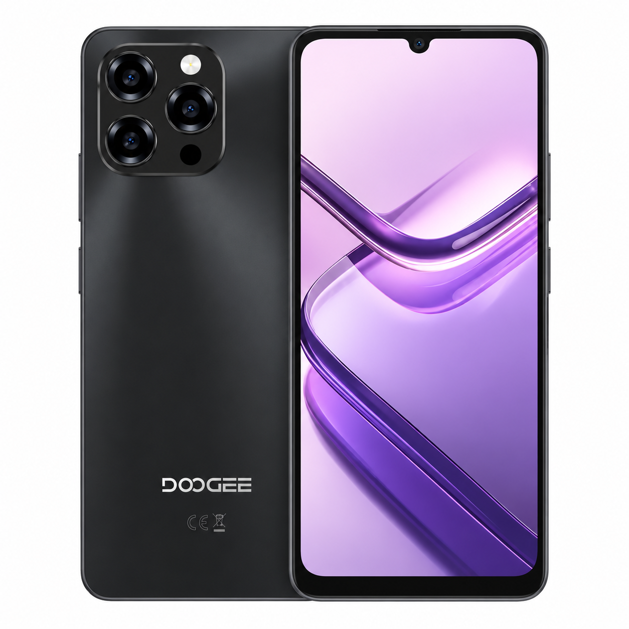 Смартфон Doogee Note 58 VIP Edition 6,75" 6/128 Гб 6250 mAh 16+8 Мп NFC Black (Note_58_VIP_BK)