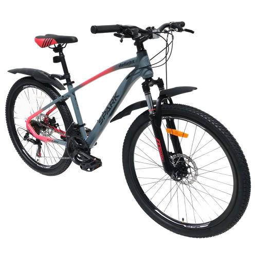 Велосипед Spark Delight колеса 26" алюмінієва рама 15" Рожевий (000218773) - фото 2 Велосипед Spark Delight колеса 26" алюмінієва рама 15" Рожевий (000218773) - фото 2
